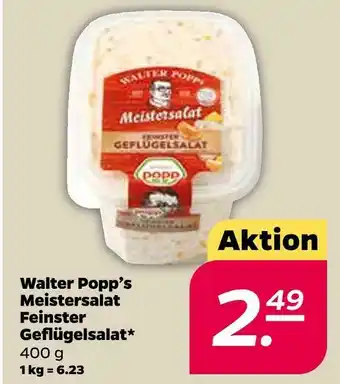 NETTO Walter popp’s meistersalat feinster geflügelsalat Angebot