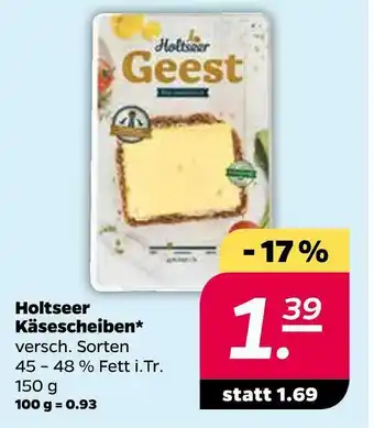 NETTO Holtseer käsescheiben Angebot