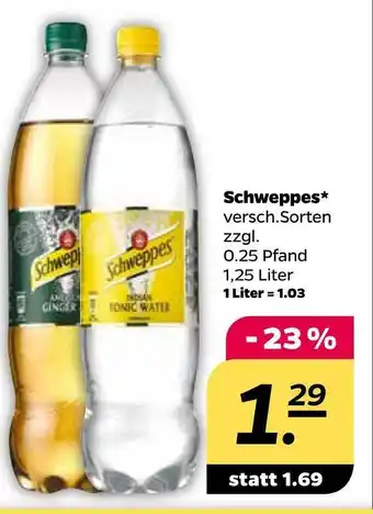 NETTO Schweppes softdrinks Angebot