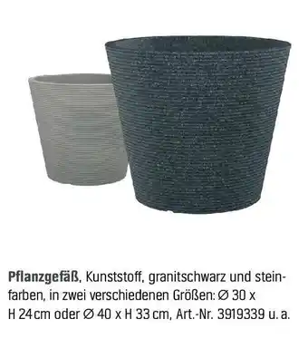 OBI Pflanzgefäß Angebot