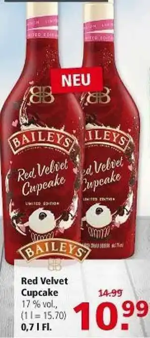 Multi Markt Baileys Red Velvet Cupcake Angebot