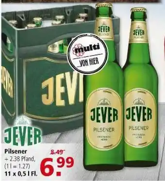 Multi Markt Jever Pilsener Angebot