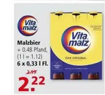 Multi Markt Vita Malz Malzbier Angebot