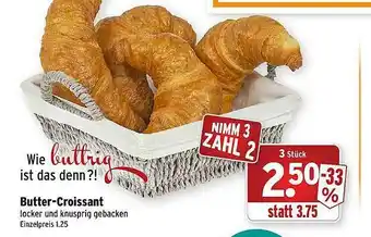 Wasgau Butter-croissant Angebot