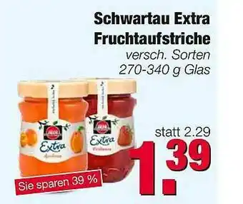 Edeka Scherer Schwartau Extra Fruchtaufstriche Angebot