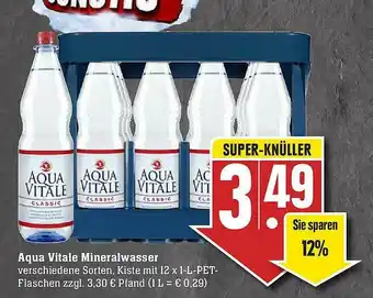 Edeka Aqua Vitale Mineralwasser Angebot