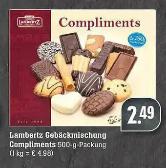 Edeka Lambertz Gebäckmischung Compliments Angebot