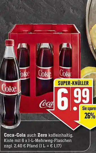 Edeka Coca-cola Auch Zero Angebot