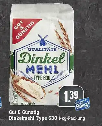 Edeka Gut & Günstig Dinkelmehl Type 630 Angebot