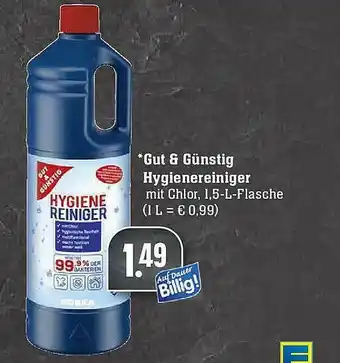 Edeka Gut & Günstig Hygienereiniger Angebot