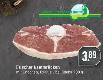 Edeka Frische Lammrücken Angebot