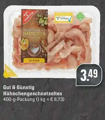 Edeka Gut & Günstig Hähnchengeschnetzeltes Angebot