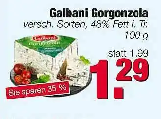 Edeka Scherer Galbani Gorgonzola Angebot