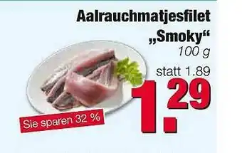 Edeka Scherer Aalrauchmatjesfilet „smoky” Angebot