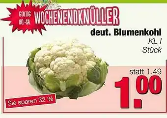 Edeka Scherer Blumenkohl Angebot