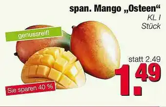 Edeka Scherer Mango „osteen” Angebot