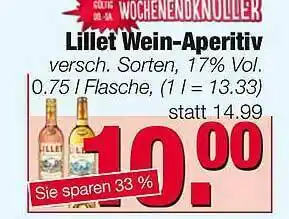 Edeka Scherer Lillet Wein-aperitiv Angebot