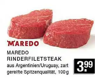 Edeka Zurheide Maredo Rinderfiletsteak Angebot