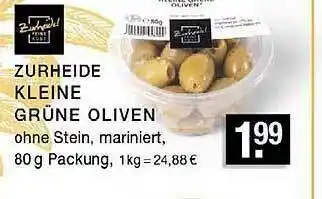 Edeka Zurheide Zurheide Kleine Grüne Oliven Angebot