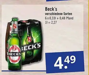 GetränkePartner Beck's Angebot