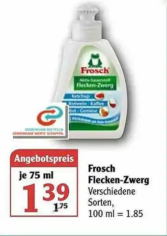 Globus Frosch Flecken-zwerg Angebot