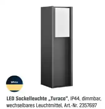 OBI LED Sockelleuchte ,,Turaco" Angebot