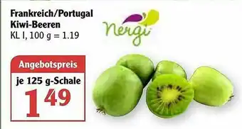 Globus Frankreich Portugal Kiwi-beeren Nergi Angebot