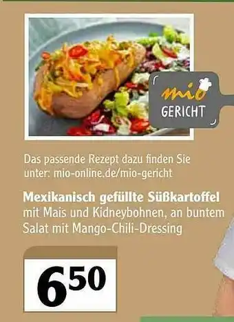 Globus Mexikanisch Gefüllte Süßkartoffel Angebot