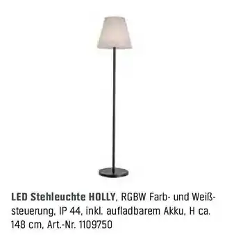 OBI LED Stehleuchte ,,Holly" Angebot