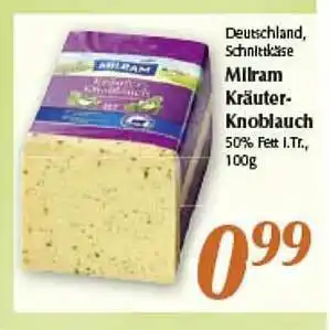 inkoop Milram Kräuter-knoblauch Angebot