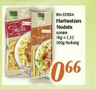 inkoop Bio Edeka Hartweizen Nudeln Angebot