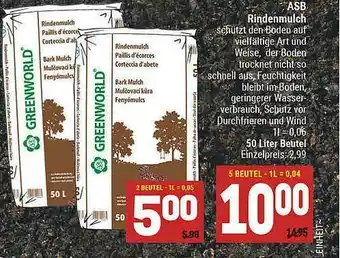 Marktkauf Asb Rindenmulch Angebot