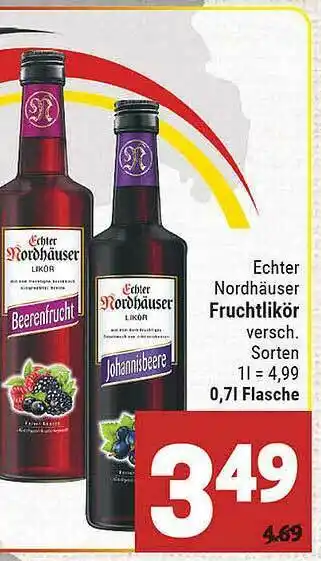 Marktkauf Echter Nordhäuser Fruchtlikör Angebot