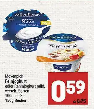 Marktkauf Mövenpick Feinjoghurt Angebot