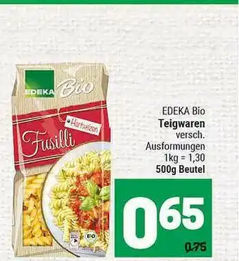 Marktkauf Edeka Bio Teigwaren Angebot