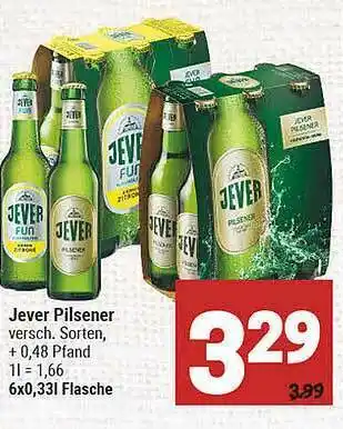 Marktkauf Jever Pilsener Angebot