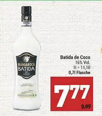 Marktkauf Batida De Coco Angebot