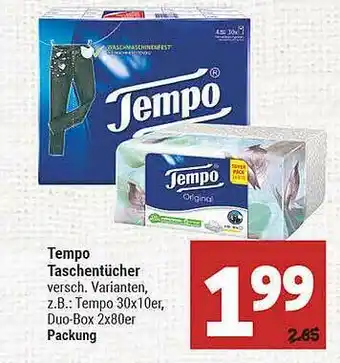 Marktkauf Tempo Taschentücher Angebot