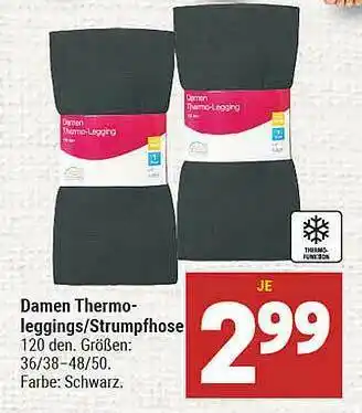 Marktkauf Damen Thermoleggings Oder Strumpfhose Angebot