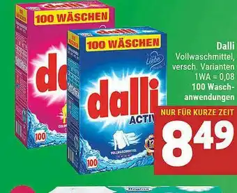 Marktkauf Dalli Vollwaschmittel Angebot