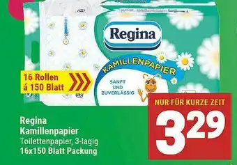 Marktkauf Regina Kamillenpapier Angebot