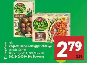 Marktkauf Iglo Vegetarische Fertiggerichte Angebot