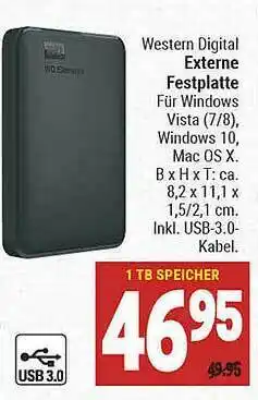 Marktkauf Western Digital Externe Festplatte Angebot