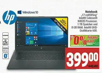 Marktkauf Hp Notebook 17-cn0505ng Angebot