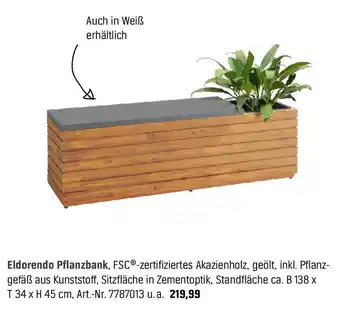 OBI Eldorendo Pflanzbank Angebot