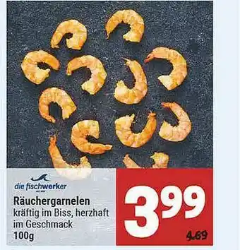 Marktkauf Die Fischwerker Räuchergarnelen Angebot