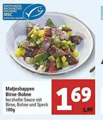 Marktkauf Matjeshappen Birne-bohne Angebot