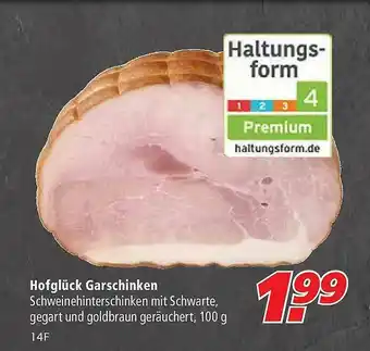 Marktkauf Hofglück Garschinken Angebot