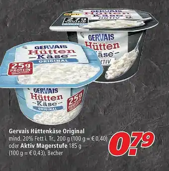 Marktkauf Gervais Hüttenkäse Original Oder Aktiv Magerstufe Angebot