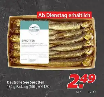 Marktkauf Deutsche See Sprotten Angebot